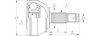 OPEN PARTS CVJ5715.10 Joint Kit, drive shaft
